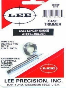Picture of 22/250 Case Length Gauge & Shell Holder