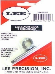 Picture of 250 Savage Case Length Gauge & Shell Holder