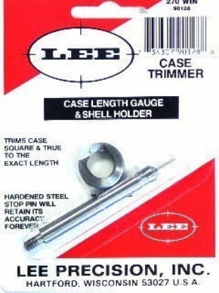 Lee Precision Case Gage And Holder For 350 Legend - Hardened Steel Trimming Tool - View #2