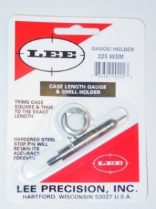 Picture of 325 WSM Case Length Gauge & Shell Holder