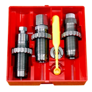 thumbnail interactive-video image 1 of Lee Precision Steel 3-Die Set 400 Cor-Bon – Includes Shellholder #90430, New 1 of 6