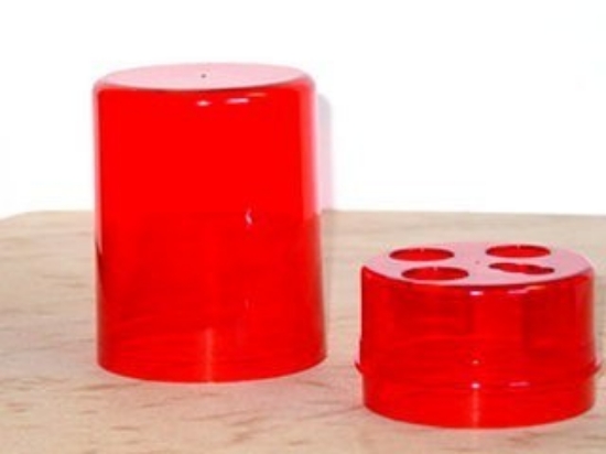 Picture of Round Red Die Box