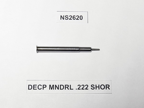 Picture of DECAP MANDREL .222 SHORT