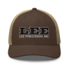 Trucker Cap with Black Logo / Brown/ Khaki