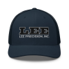 Trucker Cap with Black Logo / Navy