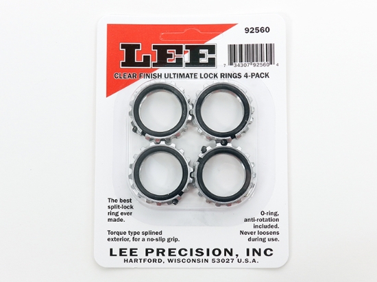 Picture of Clear Finish Ultimate Lock Rings - 4 Pack